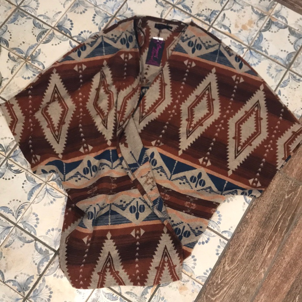Southwest Tribal Poncho/Duster